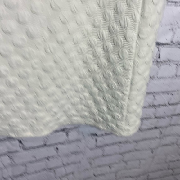 HD in Paris Women’s Cream Polka Dot Textured Jacquard Circle MIDI Skirt Sz Small - Picture 9 of 14